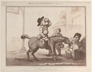 Horse Accomplishments, Sketch 5: A Politician !!, 1 augusti 1799., 1 augusti 1799.