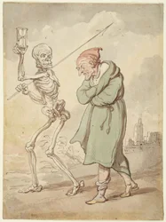Illustration till ”Dödsdansen”