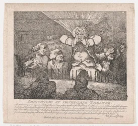 Imitationer på Drury-Lane Theatre Picturesque Beauties of Boswell, Part the Secon..., 20 juni 1786.