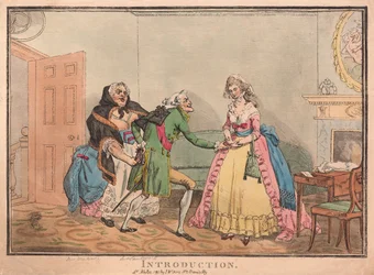 Introduktion, pub. 1793 (handfärgad gravyr)