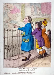 "John Rosedale, sjöman, utställare av hallen på Greenwich Hospital", 1807