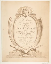 Le Brun Travested, eller karikatyrer av passionerna, januari-februari 1800.