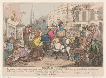 Miseries of London: Going out to Dinner, 1 februari 1807., 1 februari 1807.