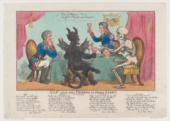 Nap and His Friends in their Glory, 1 oktober 1808., 1 oktober 1808.