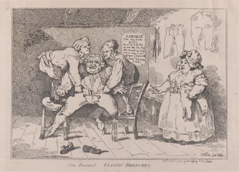 Nya uppfunna elastiska ridbyxor, 1 november 1784, 1 november 1784.
