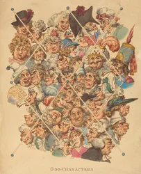 Udda-tecken, utgiven 1801.