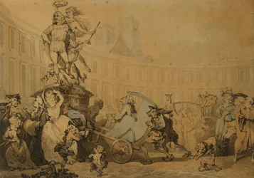 Segertorget i Paris, 1784