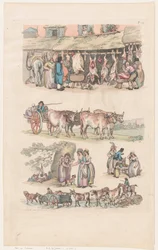 Tavla 15, konturer av figurer, landskap och boskap...för lärarnas bruk, Ju..., 1 juni 1790.