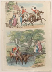 Plåt 20, från World in Miniature, 1816., 1816.