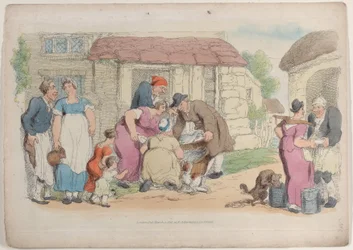 Plåt 2, från World in Miniature, 1816., 1816.