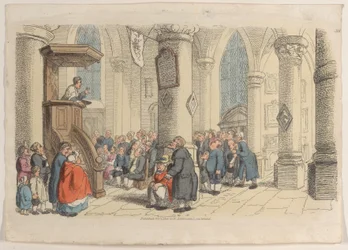 Plåt 38, från World in Miniature, 1816., 1816.