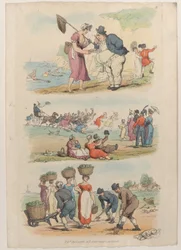 Plåt 8, från World in Miniature, 1816., 1816.
