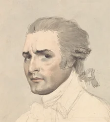 Porträttstudie av John Philip Kemble