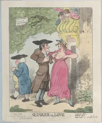 Quaker in Love, 1815, 1815.