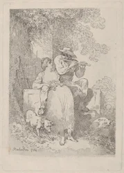 Vila från arbetet på soliga dagar, 1784-87., 1784-87.