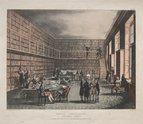 Royal Institution, Albemarle Street, 1809.
