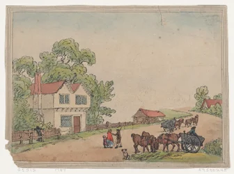 Rustik skiss, 1787., 1787.