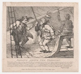 Segling bland Hebriderna Pittoreska skönheter i Boswell, Part the Second, Ju..., 10 juni 1786.