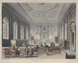 South Sea House, Dividend Hall, 1810.