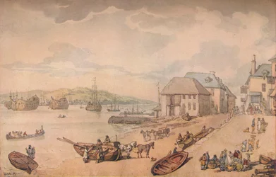 Tarr Point Torpoint, Plymouth, c1700-talet