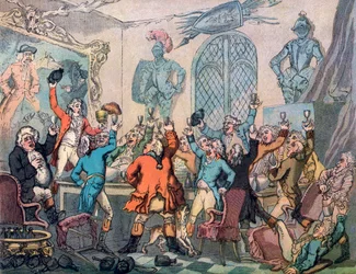 Middagen, Rävjaktens humor, 1799.