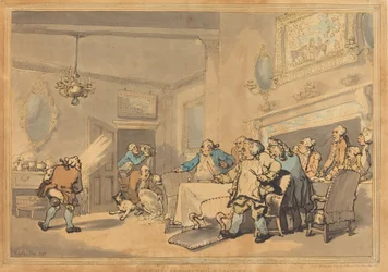 De besvikna epikurerna, 1787.