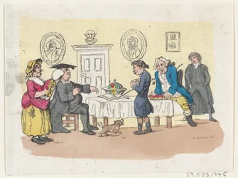 The Hopes of the Family - En antagning vid universitetet, ca. 1803., ca. 1803.