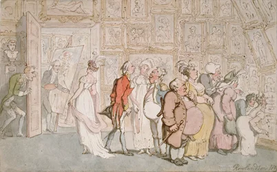 Porträttmålarens förrum, 1809