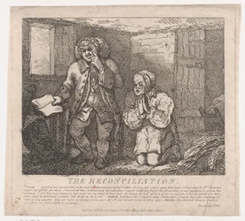 The Reconciliation Picturesque Beauties of Boswell, Part the Second, 20 juni 1786., 20 juni 1786