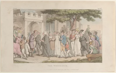 The Weddings, från The Vicar of Wakefield, 1 maj 1817, 1 maj 1817.