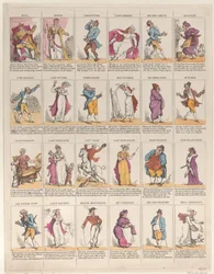 Twelfth Night Characters, 1811., 1811.
