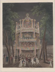 Vauxhall Garden, 1809., 1809