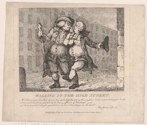 Walking Up the High Street, Edinburgh Picturesque Beauties of Boswell, Part the F..., 15 maj 1786.
