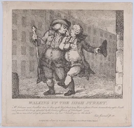 Walking Up the High Street, Edinburgh Picturesque Beauties of Boswell, Part the F..., 15 maj 1786.