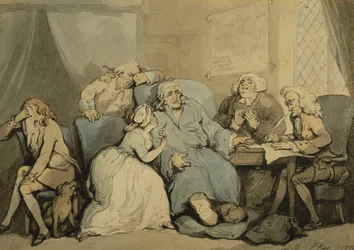 Att skriva testamentet, 1786