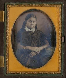 Porträtt av en kvinna,ca. 1850 (foto)