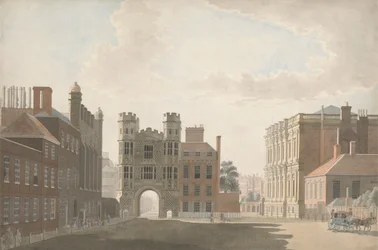 Whitehall som visar Holbein