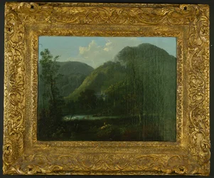 Rydal Hall, ca 1790 olja på duk