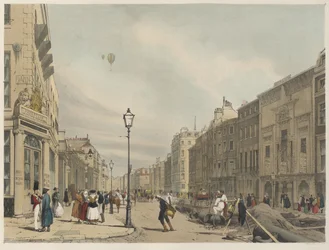 London As It Is: Piccadilly, tittar österut mot staden