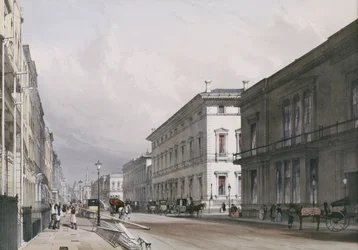 Pall Mall: Club Houses, 1842,