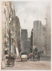 Pittoresk arkitektur i Paris, Gent, Antwerpen, Rouen: Notre Dame, Paris