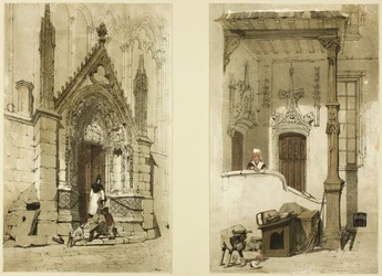 Röd dörr, Notre Dame, Paris