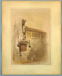 Titelsida, "Picturesque Architecture in Paris, Gent, Antwerpen, Rouen, etc."