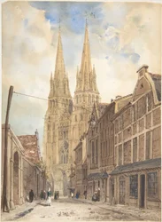 Vy över Bayeux