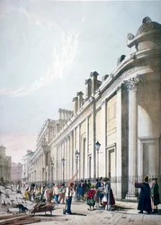 Utsikt över Bank of England City of London, 1842