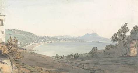 Chiaja av Neapel från Posillipo