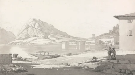 Staden och Luganosjön