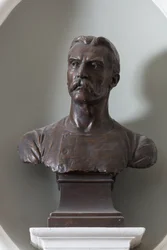 Byst av Sir Mervyn Macartney, ca 1899 (brons)