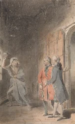 Illustration till den dygdiga föräldralösan