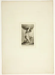 Studera för en tallrik från The Triumphs of Temper, i Royal Engagements Pocket Book från 1796